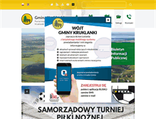 Tablet Screenshot of kruklanki.pl